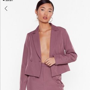 Mauve Tailored Suit